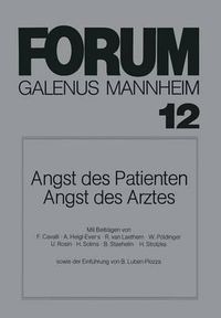 Cover image for Angst Des Patienten Angst Des Arztes