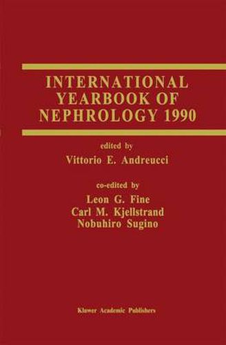 Cover image for International Yearbook of Nephrology 1990