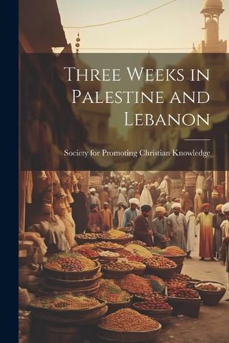 Cover image for Three Weeks in Palestine and Lebanon
