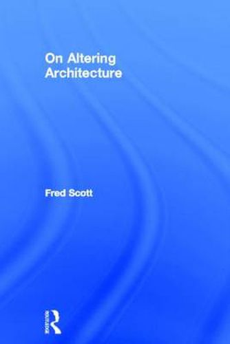 Cover image for On Altering Architecture