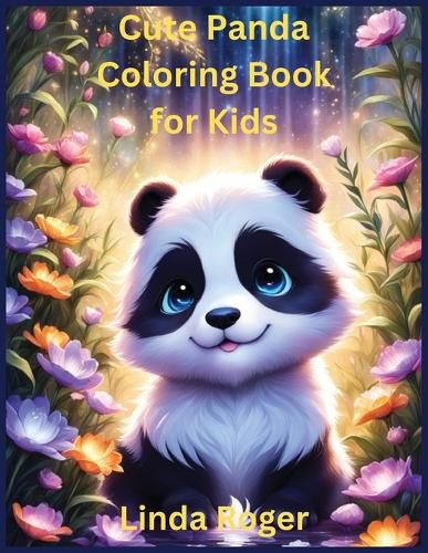 Cover image for Cute Panda Coloring Book for Kids