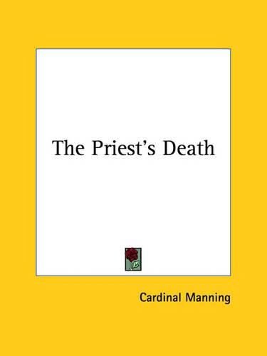 Cover image for The Priest's Death