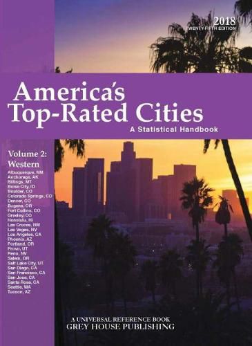 Cover image for America's Top-Rated Cities, Volume 2 West, 2018