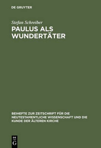 Cover image for Paulus als Wundertater