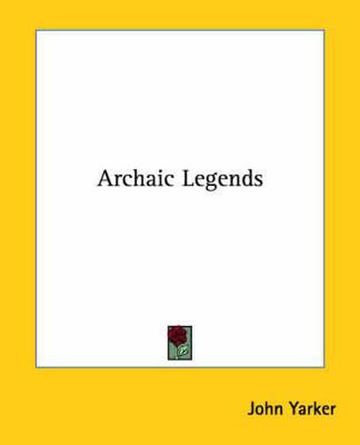 Cover image for Archaic Legends