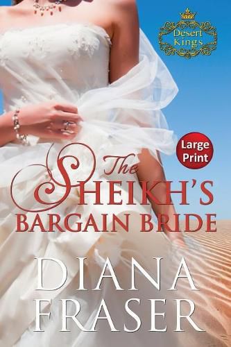 Cover image for The Sheikh's Bargain Bride: Large Print