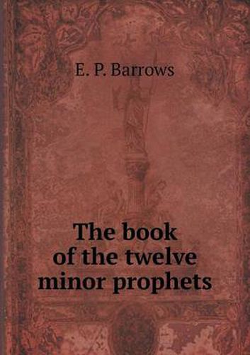 Cover image for The book of the twelve minor prophets