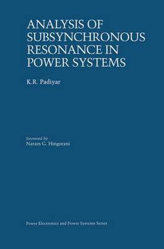 Cover image for Analysis of Subsynchronous Resonance in Power Systems