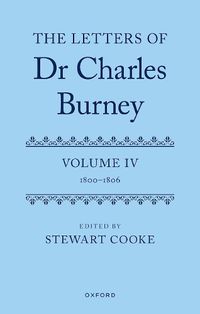 Cover image for The Letters of Dr Charles Burney