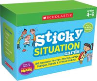 Cover image for Scholastic News Sticky Situation Cards: Grades 4-6