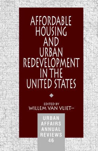 Cover image for Affordable Housing and Urban Redevelopment in the United States: Learning from Failure and Success