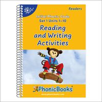 Cover image for Phonic Books Dandelion Readers Reading and Writing Activities Set 1 Units 1-10 Sam (Alphabet Code Blending 4 and 5 Sound Words)