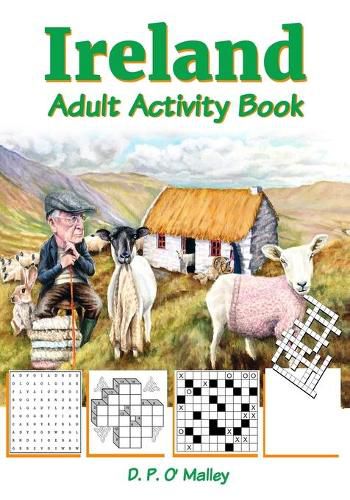Ireland Adult Activity book: Ireland Inspired Puzzles, Word Games, Riddles and More