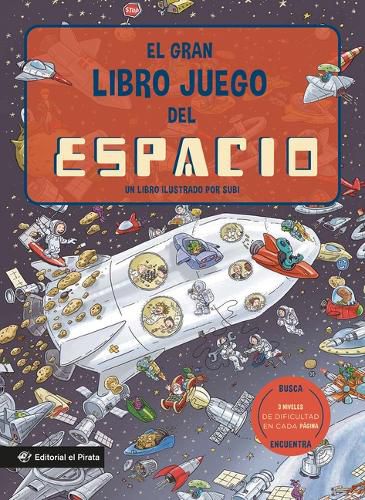 Cover image for El gran libro juego del espacio / The Big Game Book of Space
