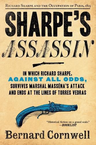 Cover image for Sharpe's Assassin: Richard Sharpe and the Occupation of Paris, 1815