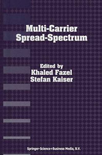 Cover image for Multi-Carrier Spread-Spectrum: For Future Generation Wireless Systems, Fourth International Workshop, Germany, September 17-19, 2003