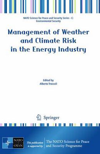 Cover image for Management of Weather and Climate Risk in the Energy Industry