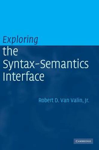 Cover image for Exploring the Syntax-Semantics Interface