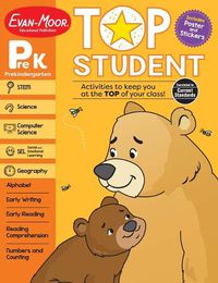 Cover image for Top Student, Kindergarten Workbook