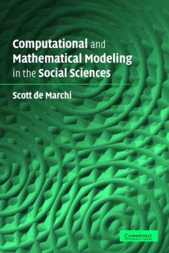 Cover image for Computational and Mathematical Modeling in the Social Sciences