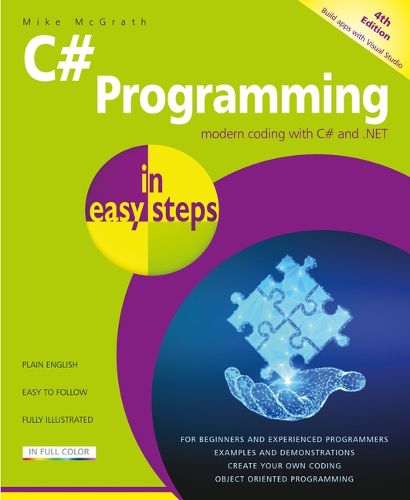 Cover image for C# Programming in easy steps