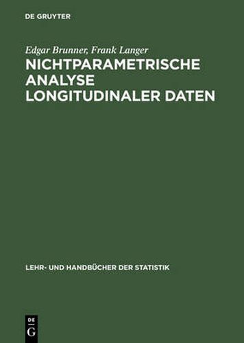 Cover image for Nichtparametrische Analyse Longitudinaler Daten