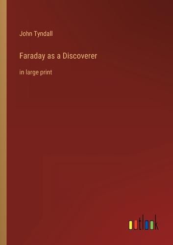 Cover image for Faraday as a Discoverer