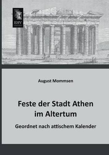 Cover image for Feste Der Stadt Athen Im Altertum