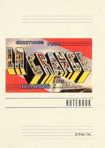 Cover image for Vintage Lined Notebook Greetings from La Grange, Illinois