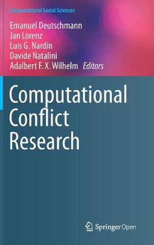 Cover image for Computational Conflict Research