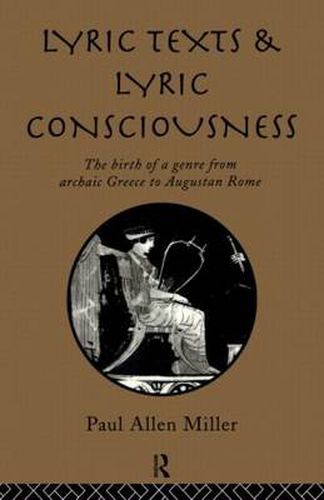 Cover image for Lyric Texts & Consciousness