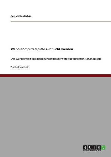 Cover image for Wenn Computerspiele Zur Sucht Werden