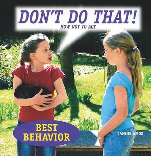 Cover image for Don't Do That!: How Not to Act