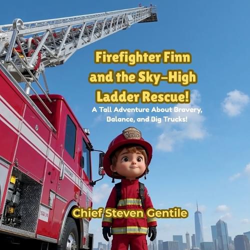 Cover image for Firefighter Finn and the Great Kitten Aerial Ladder Rescue