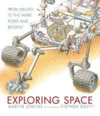 Cover image for Exploring Space: From Galileo to the Mars Rover and Beyond