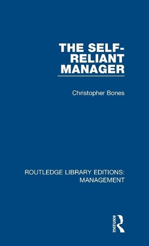 Cover image for The Self-Reliant Manager