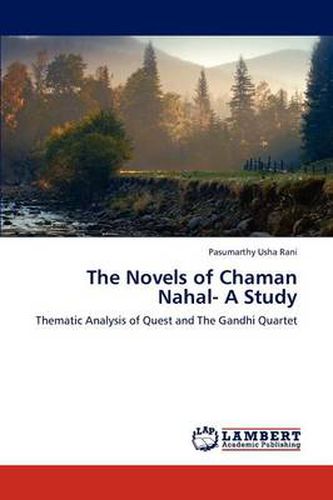 Cover image for The Novels of Chaman Nahal- A Study