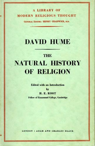 Cover image for The Natural History of Religion