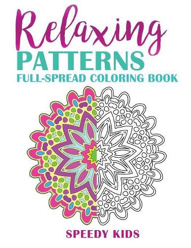 Cover image for Relaxing Patterns: Full-Spread Coloring Book