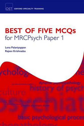 Cover image for Best of Five MCQs for MRCPsych Paper 1