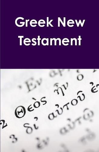 Cover image for Greek New Testament
