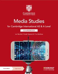 Cover image for Cambridge International AS & A Level Media Studies Coursebook with Digital Access (2 Years)