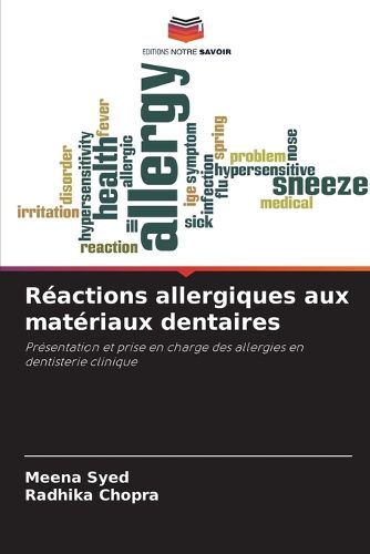 Cover image for Reactions allergiques aux materiaux dentaires