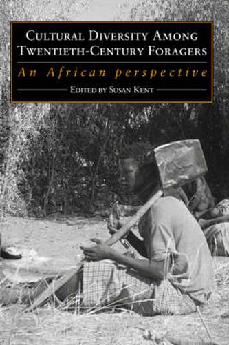 Cover image for Cultural Diversity among Twentieth-Century Foragers: An African Perspective