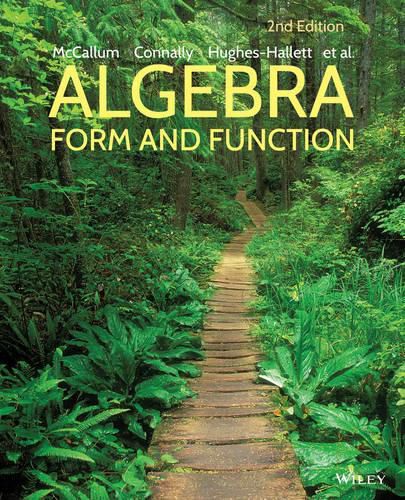 Cover image for Algebra: Form and Function