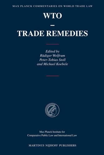 Cover image for WTO - Trade Remedies