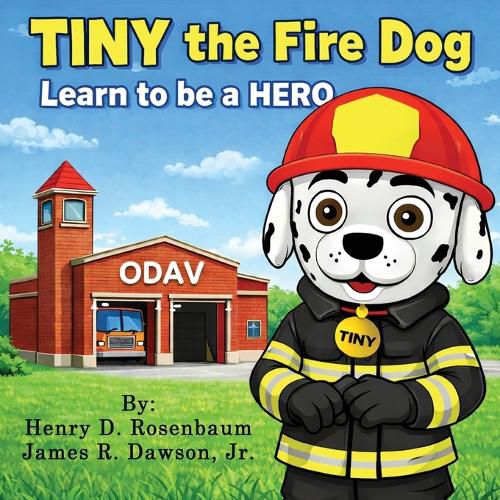 Cover image for TINY the Fire Dog Learn to be a HERO