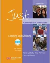 Cover image for Just Listening and Speaking Elementary