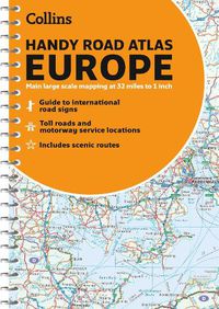 Cover image for Collins Handy Road Atlas Europe