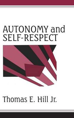 Cover image for Autonomy and Self-Respect